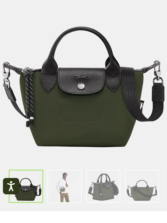 Handbags - LE PLIAGE ENERGY XS HANDBAG
Khaki - Recycled canvas NEW